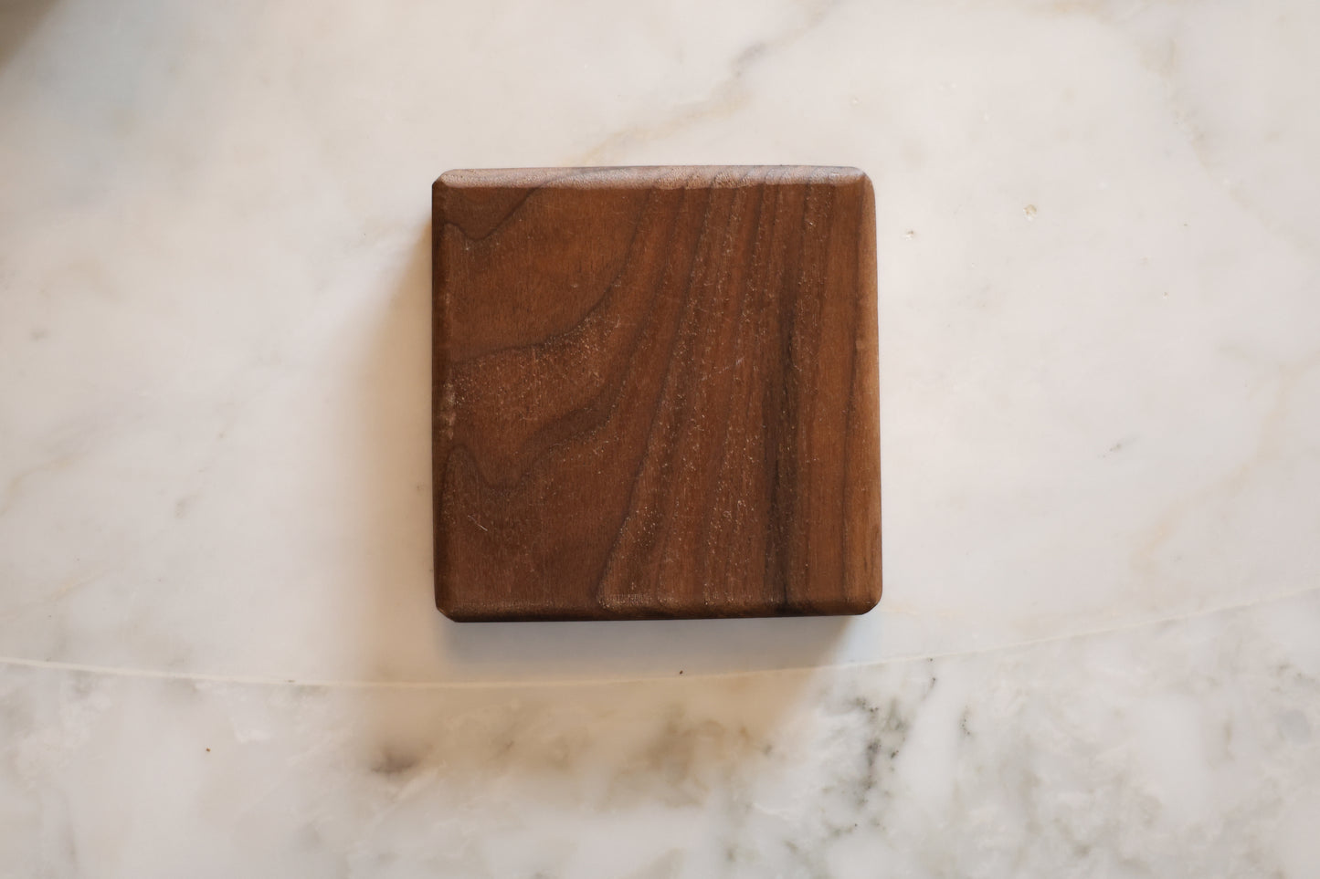 Walnut Custom-Engraved Coaster