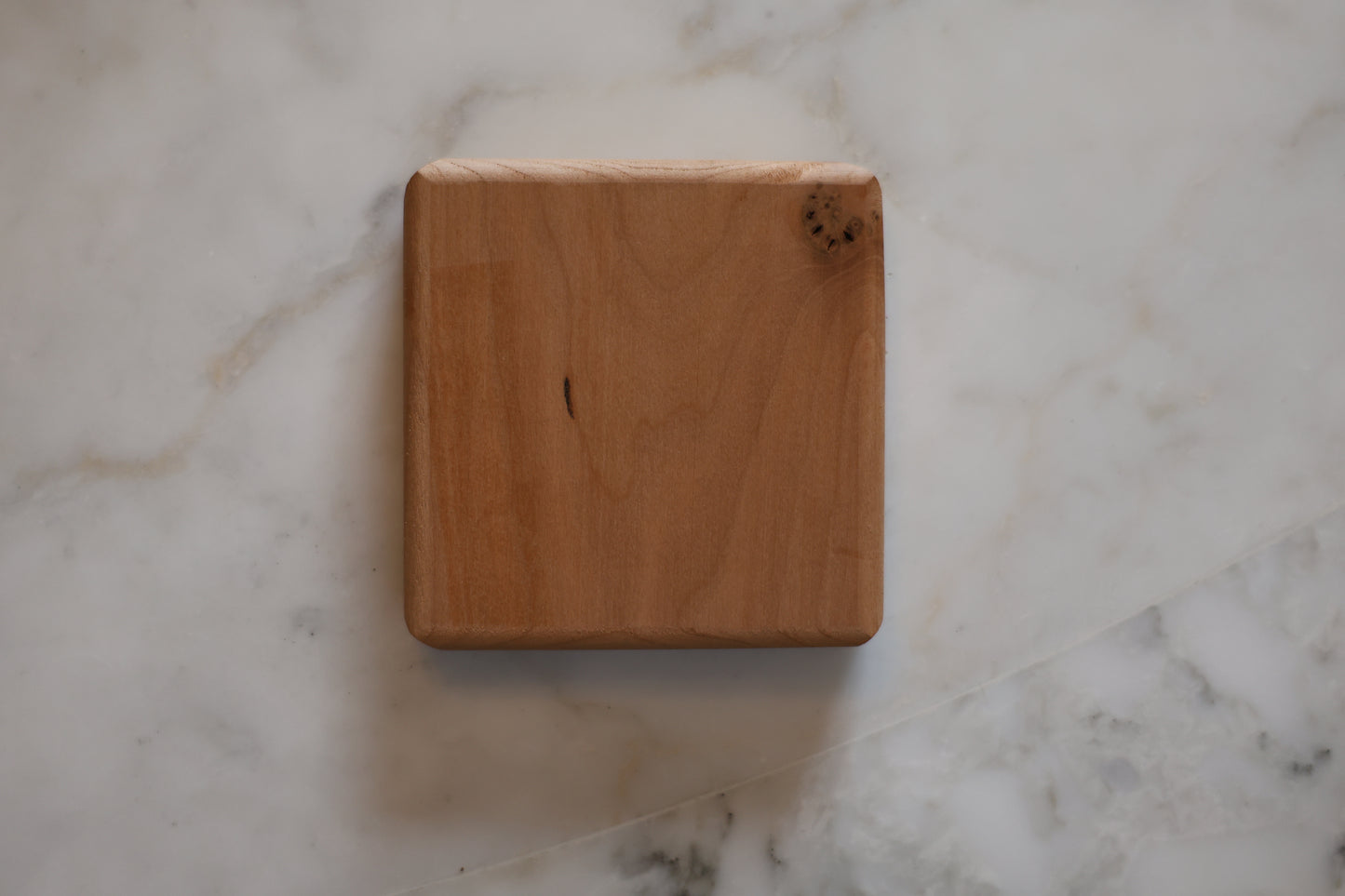 Oak Custom-Engraved Wooden Coaster